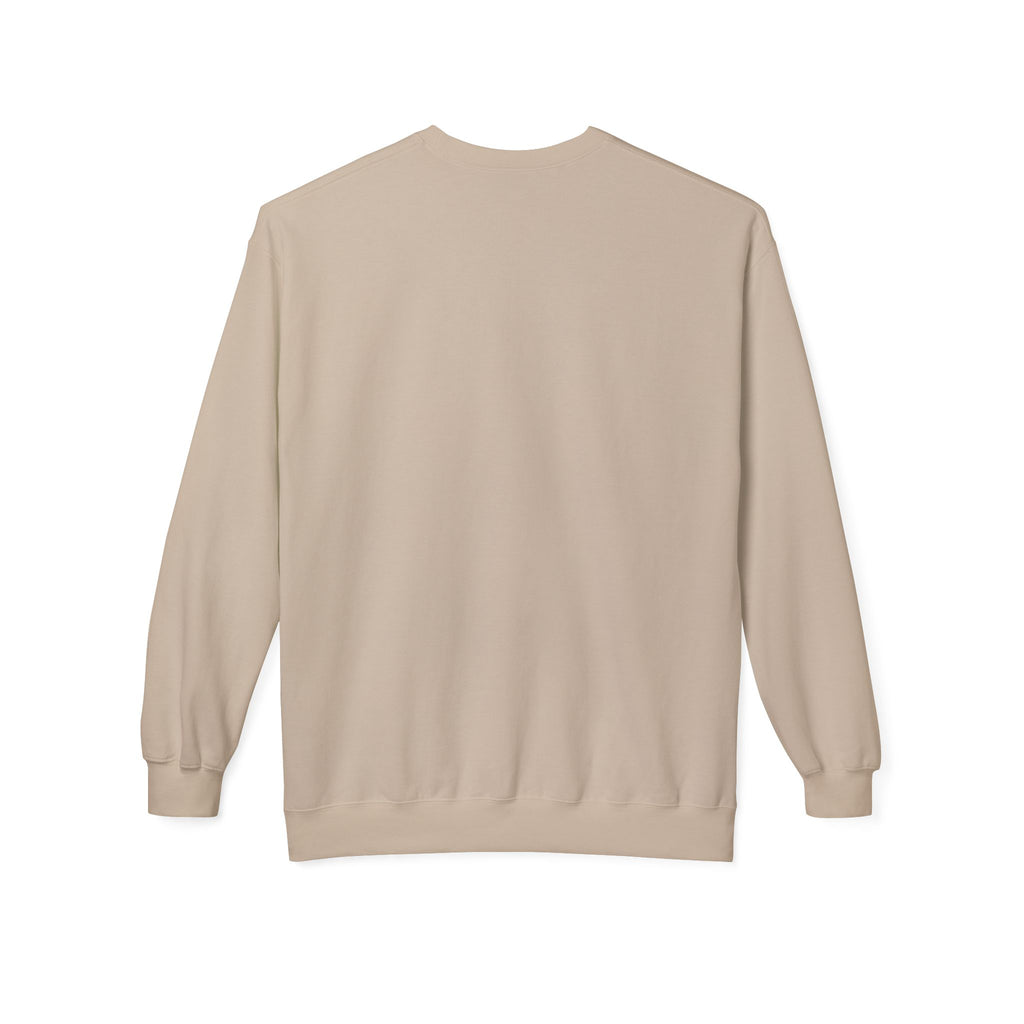 Be Bold Crewneck Sweatshirt — Inspirational Minimalist White Pullover