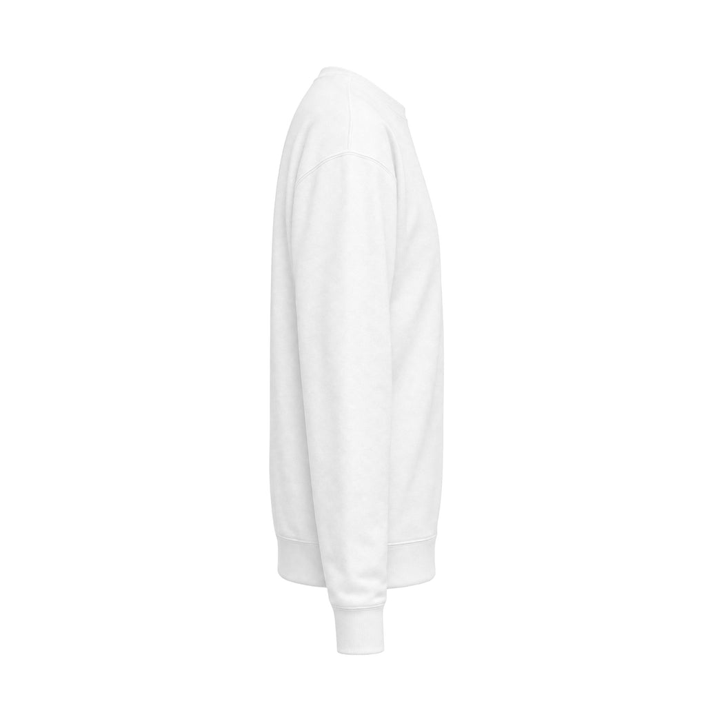 Be Bold Crewneck Sweatshirt — Inspirational Minimalist White Pullover