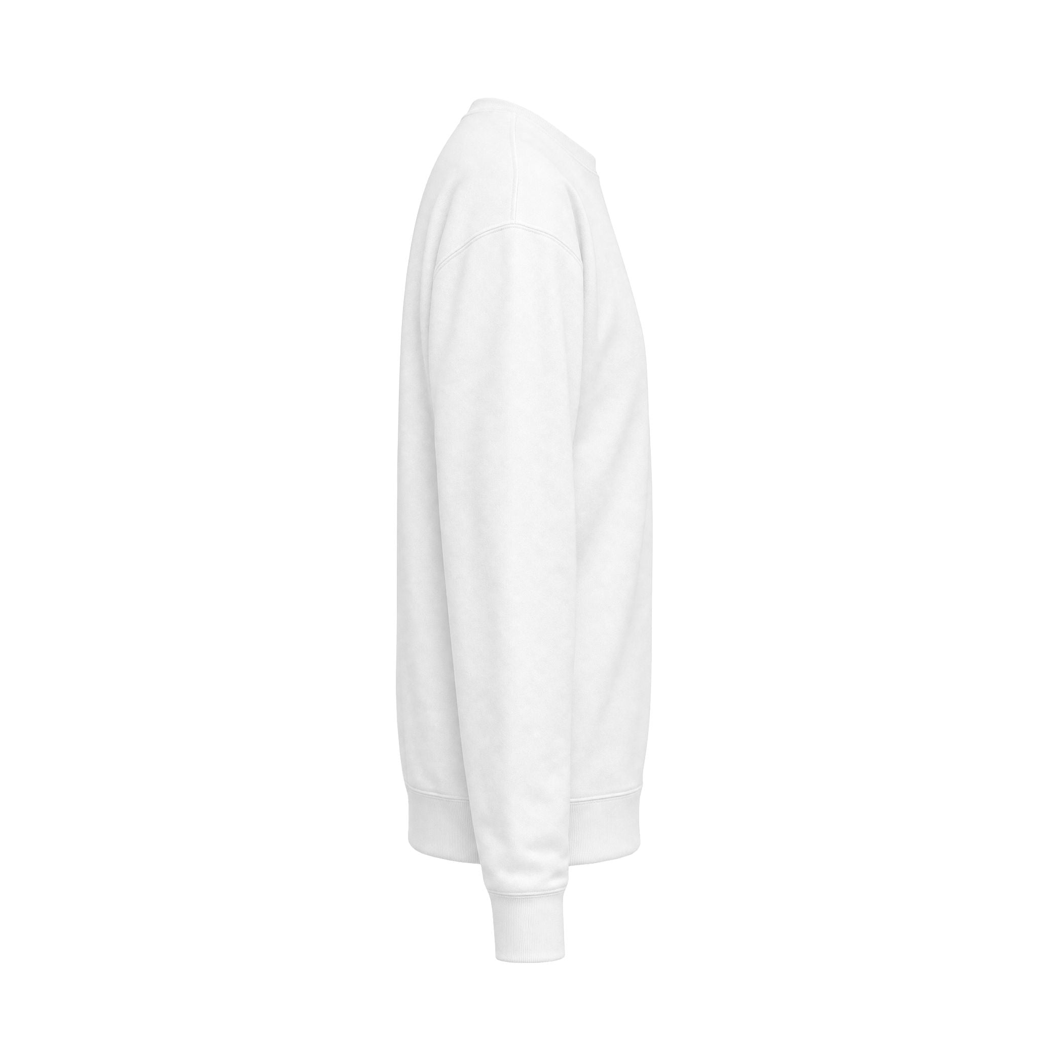 Be Bold Crewneck Sweatshirt — Inspirational Minimalist White Pullover