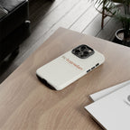 Be Legendary Tough Phone Case — Minimal Motivational Protective Cover