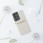 Be Legendary Tough Phone Case — Minimal Motivational Protective Cover