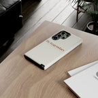 Be Legendary Tough Phone Case — Minimal Motivational Protective Cover