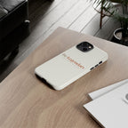 Be Legendary Tough Phone Case — Minimal Motivational Protective Cover