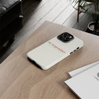 Be Legendary Tough Phone Case — Minimal Motivational Protective Cover