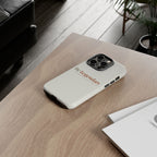 Be Legendary Tough Phone Case — Minimal Motivational Protective Cover