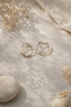 Bella 1 handmade sterling Silver Earrings - Bella Cork Studio
