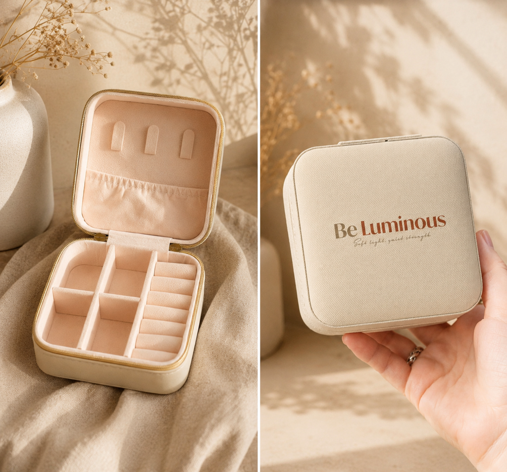 Compact Jewelry Travel Case — Be Luminous Portable Organizer