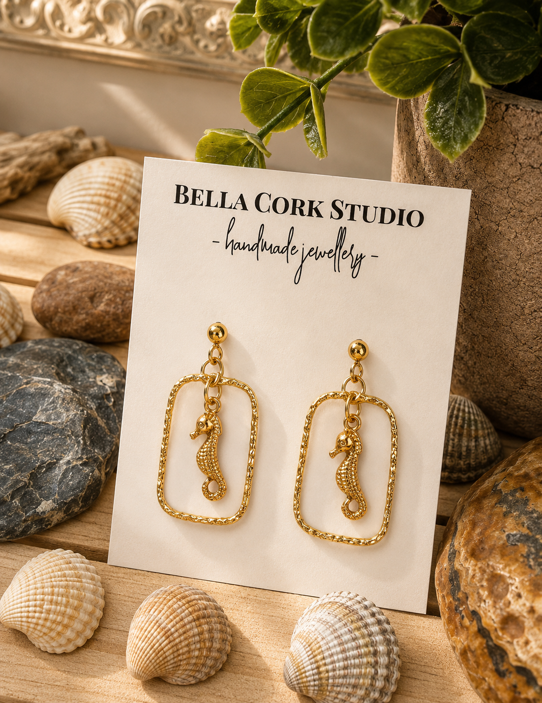 Cavalo-marinho (Earrings)