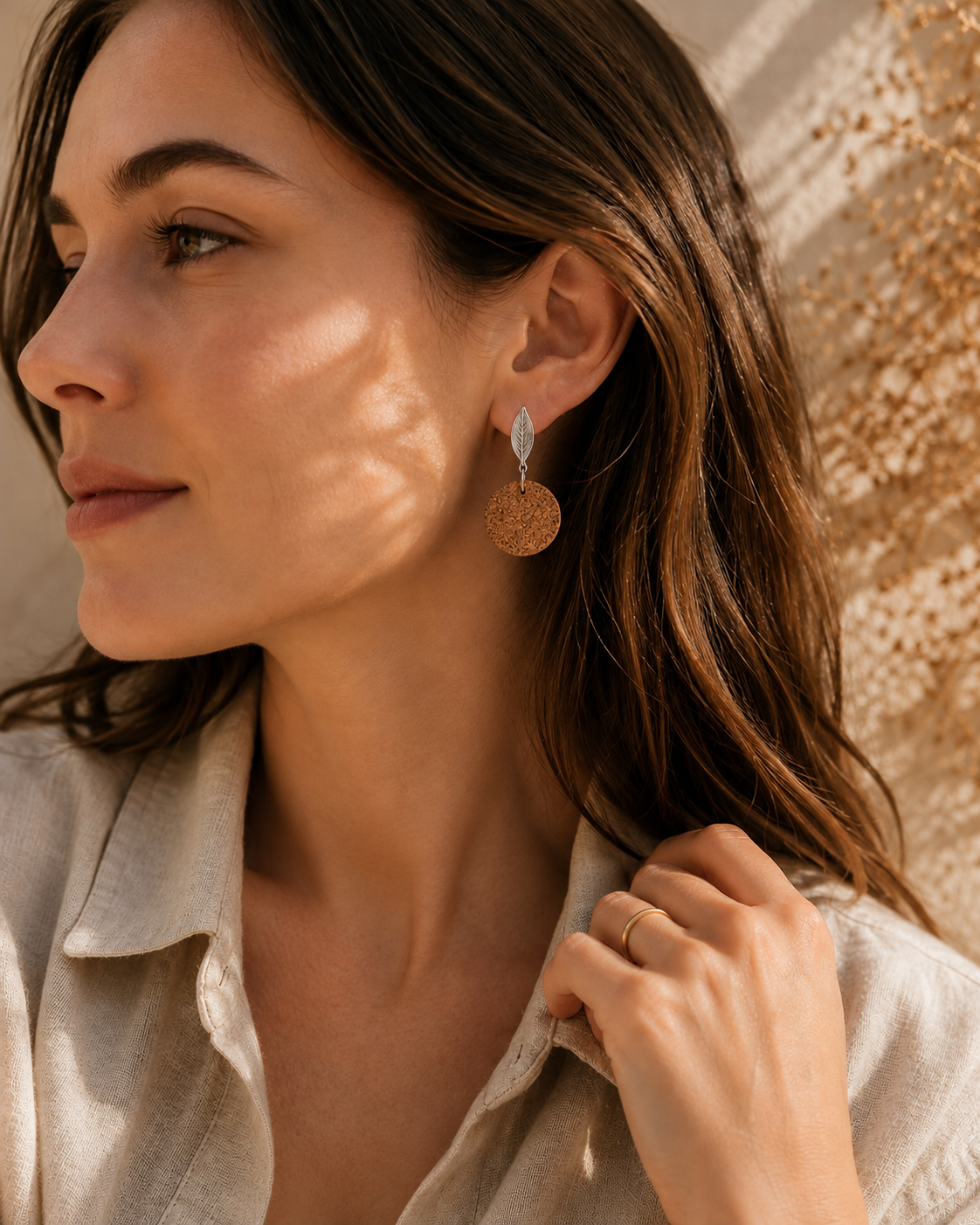 Laranja do Algarve Silver Earrings