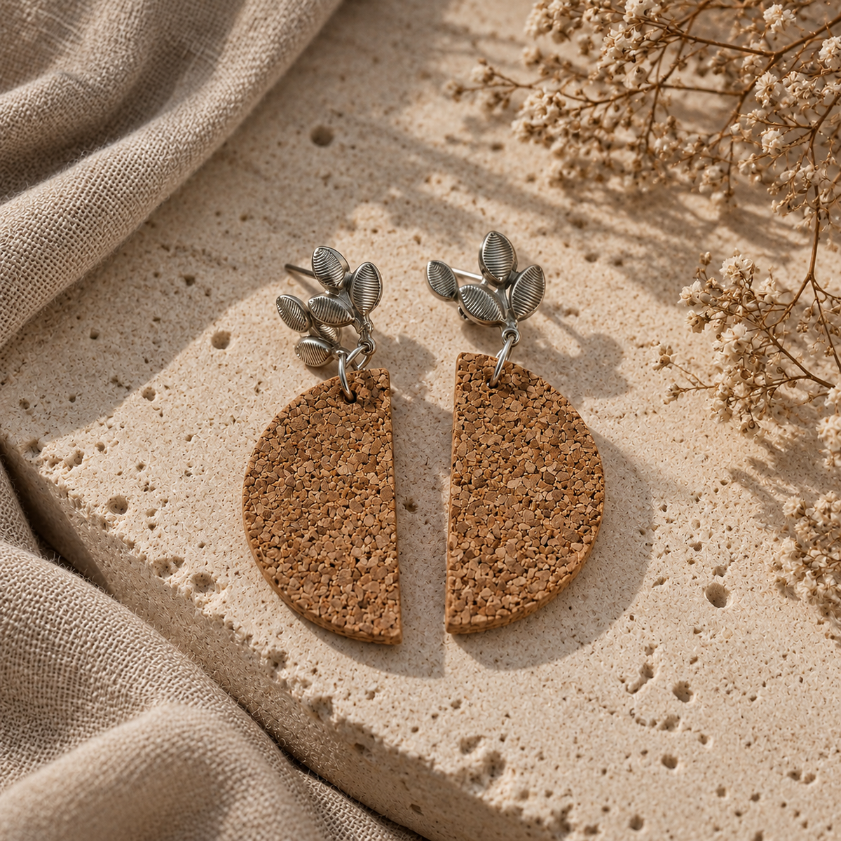 Santa Catarina Silver Earrings