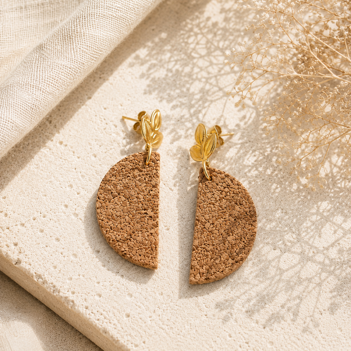 Santa Catarina Gold Earrings