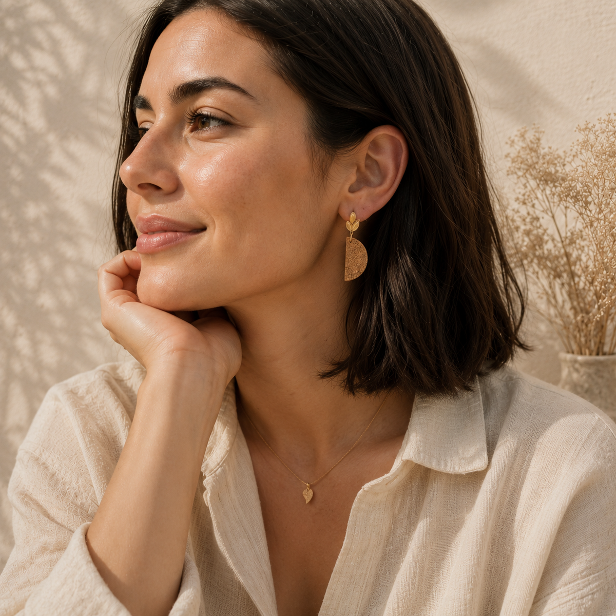 Santa Catarina Gold Earrings