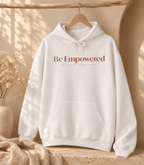 Be Bold Crewneck Sweatshirt — Inspirational Minimalist White Pullover